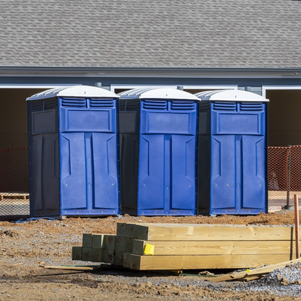 are there any additional fees associated with porta potty delivery and pickup in McCoole Maryland